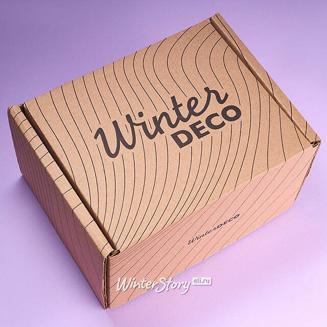 Елочные игрушки Сладкая жизнь мышек 11 см, 2 шт, стекло Winter Deco