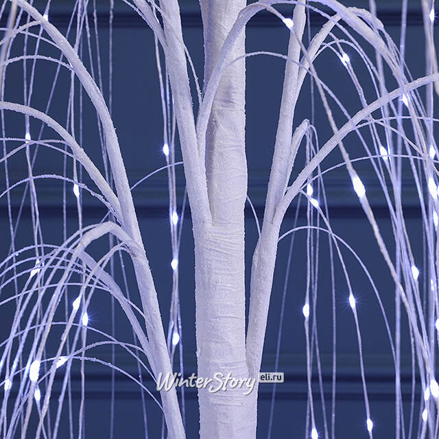 Светодиодное дерево Ива Basildon 150 см, 400 холодных белых микро LED ламп, IP44 Winter Deco