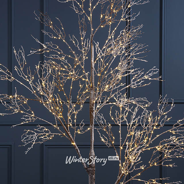 Светодиодное дерево Williton заснеженное 210 см, 550 теплых белых LED ламп, IP44 Winter Deco