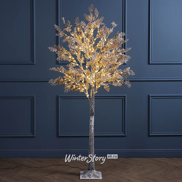 Светодиодное дерево Орешник - Уорлингтон 150 см, 240 теплых белых LED ламп, IP44 Winter Deco