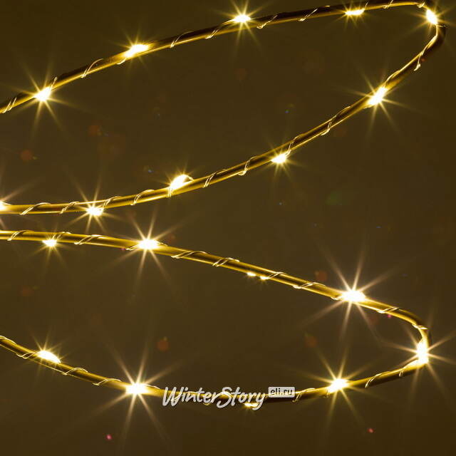 Плоское светодиодное украшение Стрекоза 50 см, 70 теплых белых LED ламп, IP44 Winter Deco