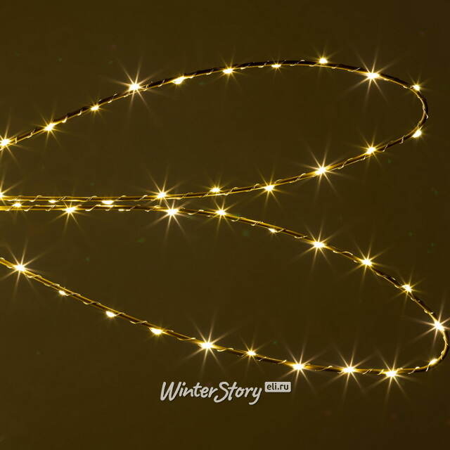 Плоское светодиодное украшение Стрекоза 80 см, 126 теплых белых LED ламп, IP44 Winter Deco