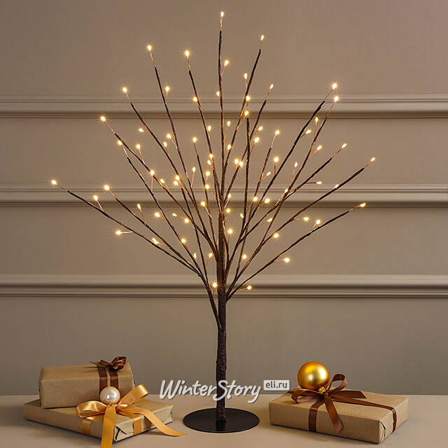 Светодиодное дерево Callington 55 см, 90 теплых белых LED ламп, IP44 Winter Deco