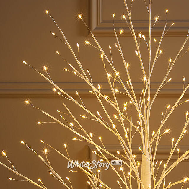 Светодиодное дерево Эдинбург 120 см, 288 теплых белых LED ламп с мерцанием, IP44 Winter Deco