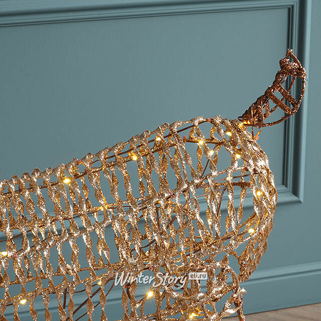 Светодиодная фигура Рождественские Олени 92-152 см, 3 шт, 230 теплых белых LED ламп, IP44 Winter Deco