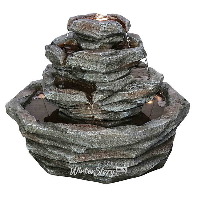 Декоративный фонтан Мон-де-Марманд 62*47 см с LED подсветкой Winter Deco