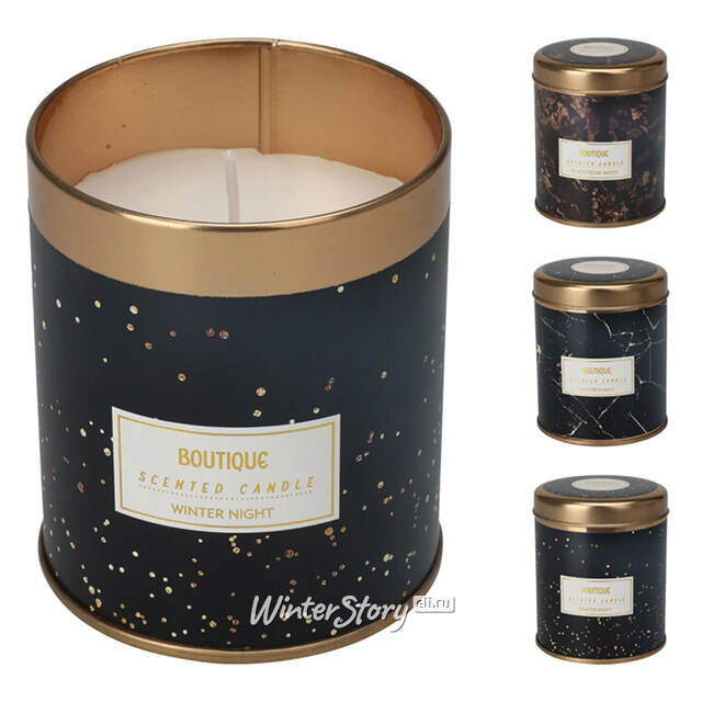 Ароматическая свеча Boutique - Black Cedar Wood 8*7 см Koopman (Купман)