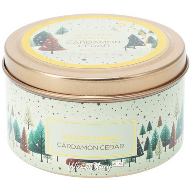 Ароматическая свеча Cardamon Cedar 5 см Koopman