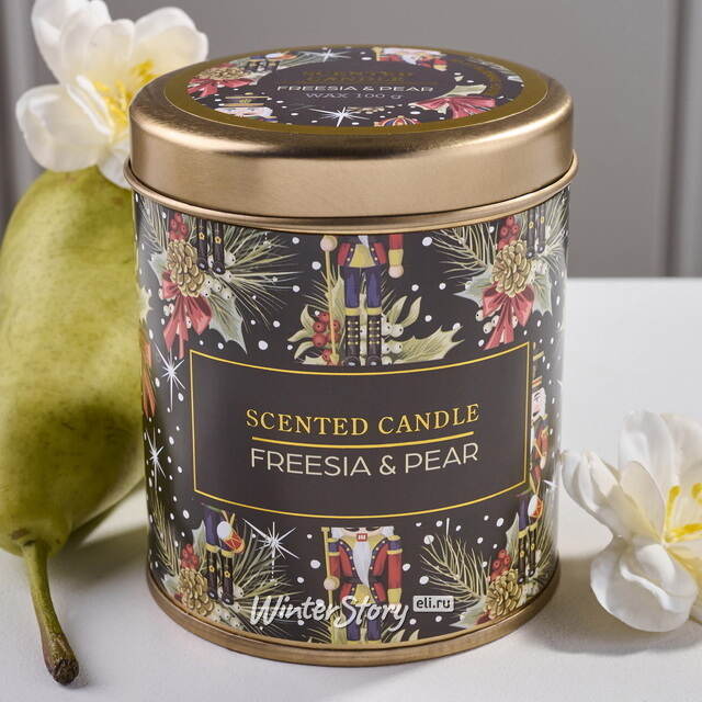 Ароматическая свеча Freesia & Pear 8 см Koopman (Купман)