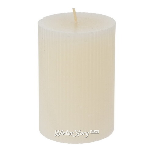 Декоративная свеча Эстри 10*7 см молочная Koopman