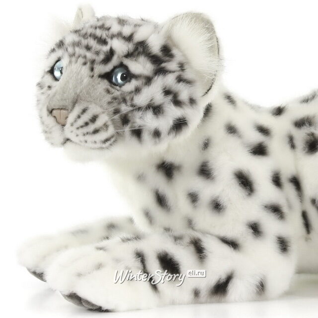 Мягкая игрушка Снежный Барс лежащий 42 см Hansa Creation