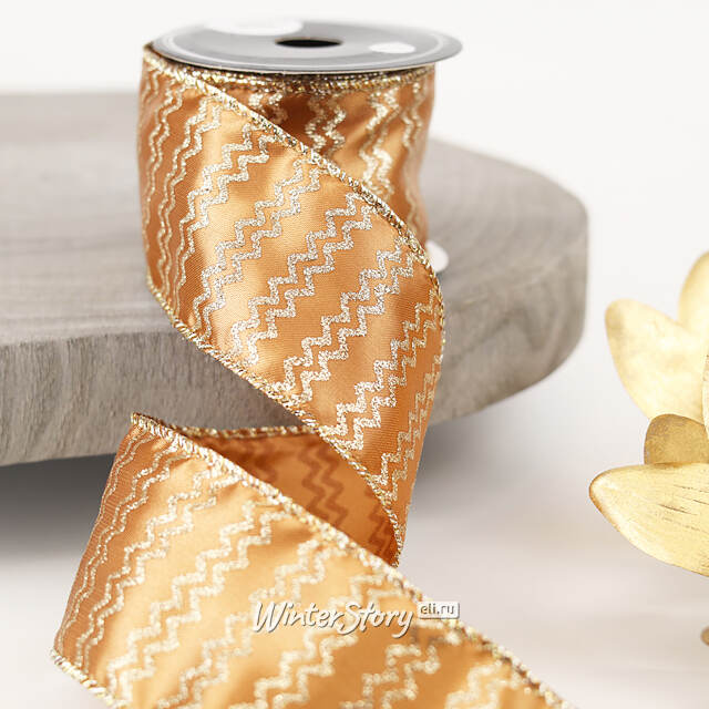 Декоративная лента Golden Haze: Геометрия 270*6 см купить в интернет ...