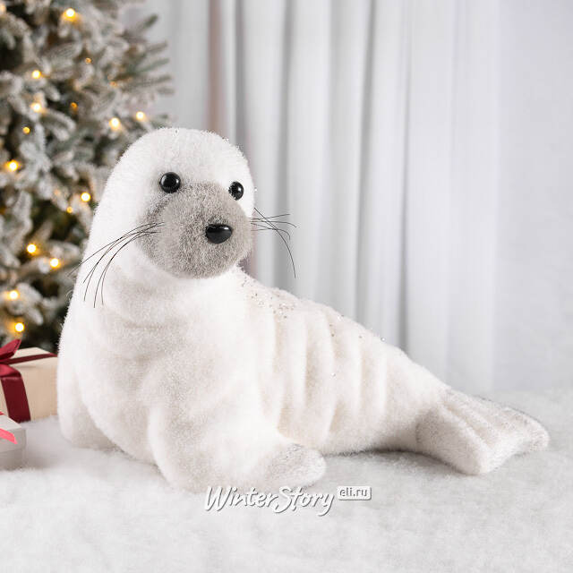 Декоративная фигура Тюлень - Снежное Царство 40 см Kaemingk