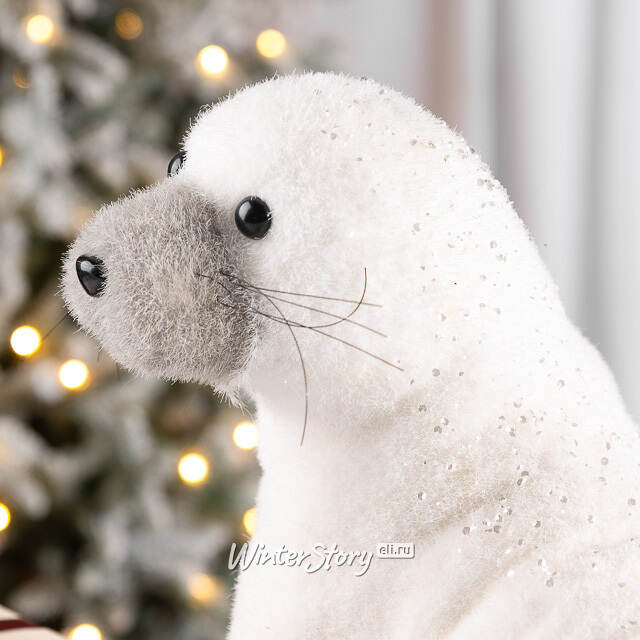 Декоративная фигура Тюлень - Снежное Царство 40 см Kaemingk