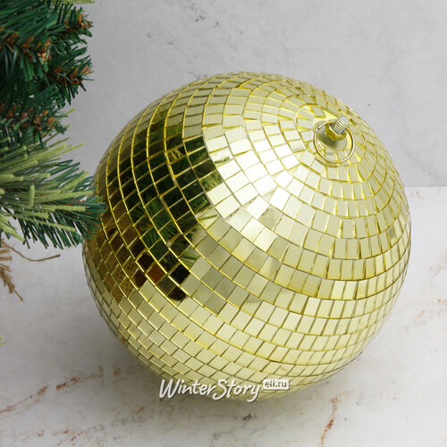Новогоднее украшение Диско шар Fancy 20 см Kaemingk