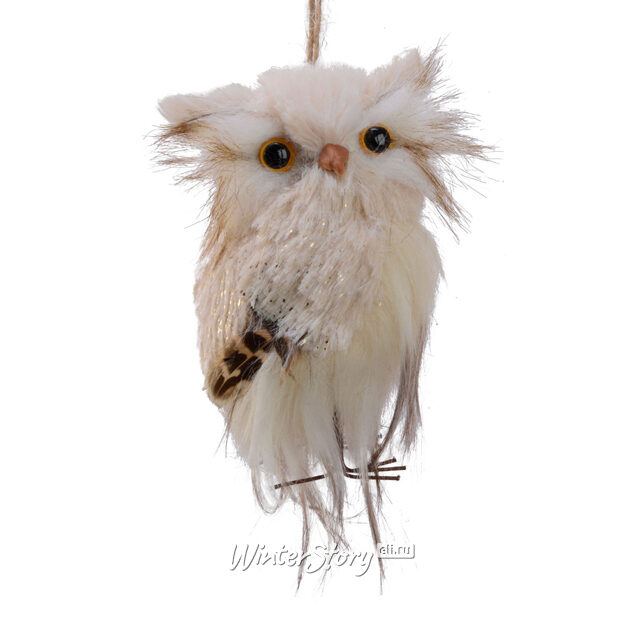 Елочная игрушка Сова Элти 11 см, подвеска Kaemingk