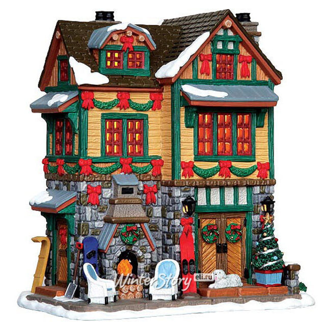 Коттедж семьи Броди Lemax, 19*17*12 см, подсветка, батарейки Lemax