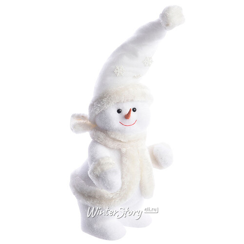 Фигура Снеговик в колпачке 38 см Kaemingk
