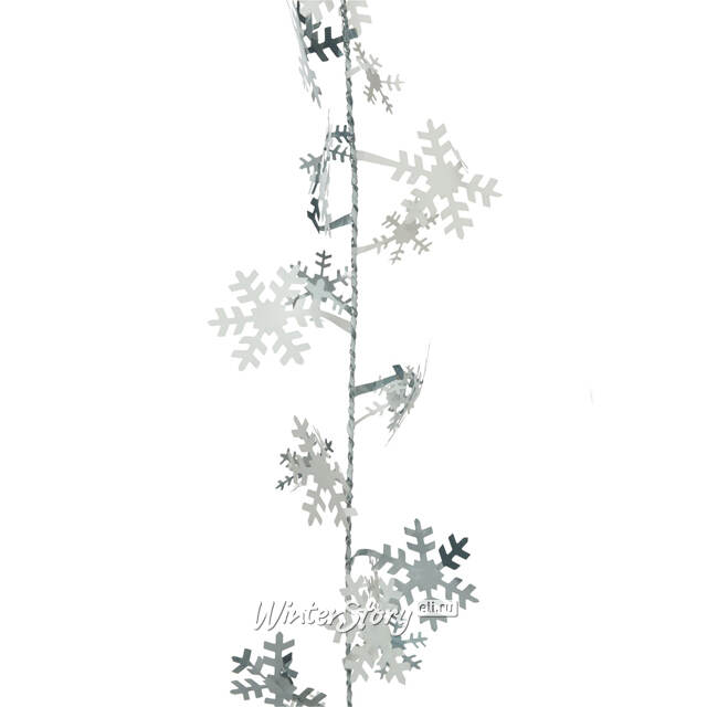 Мишура Снежинки 2.7 м*6 см Kaemingk