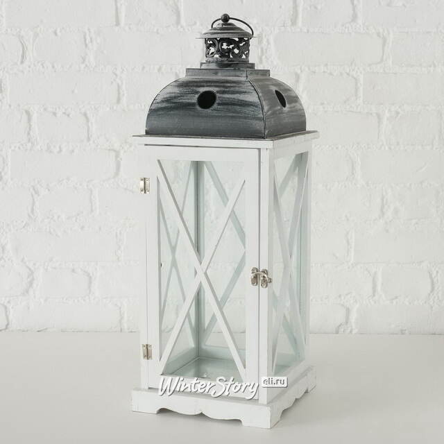 Набор деревянных подсвечников-фонарей Мадера 42-60 см, 2 шт Boltze