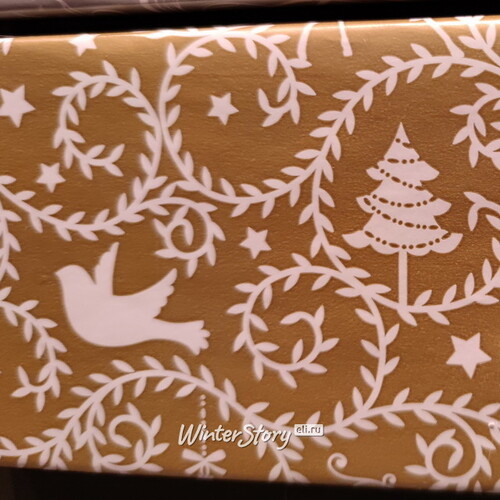 Бумага для подарков Magic Christmas: Голубкина Нежность 200*70 см Kaemingk