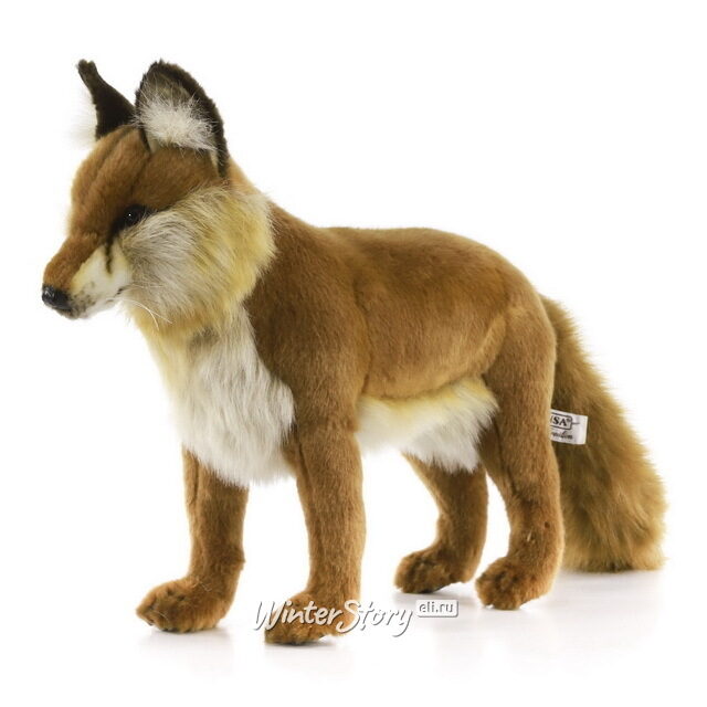 Мягкая игрушка Лисица Рыжая 40 см Hansa Creation (Ханса Креэйшн)