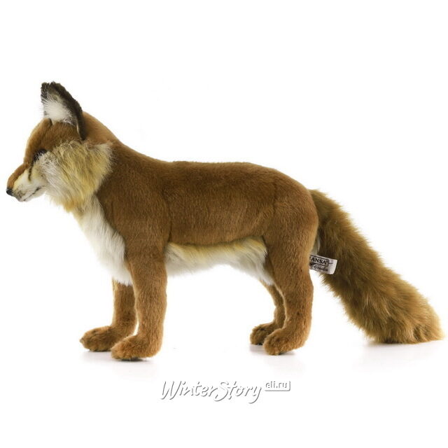 Мягкая игрушка Лисица Рыжая 40 см Hansa Creation (Ханса Креэйшн)