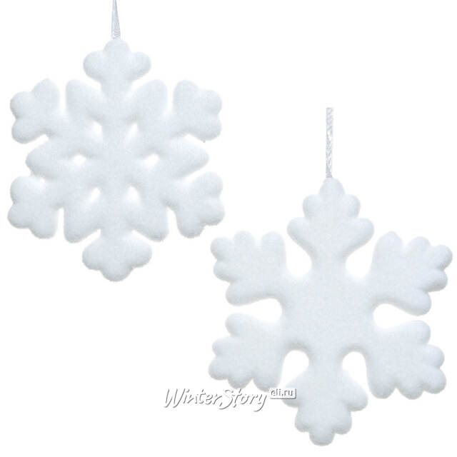 Елочная игрушка Снежинка Грейс 20 см Kaemingk