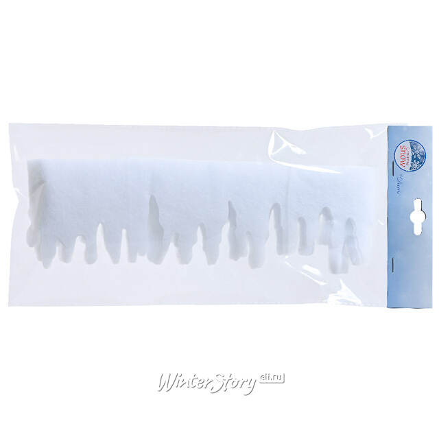 Новогодняя растяжка Сосульки Севера 200*9 см Kaemingk