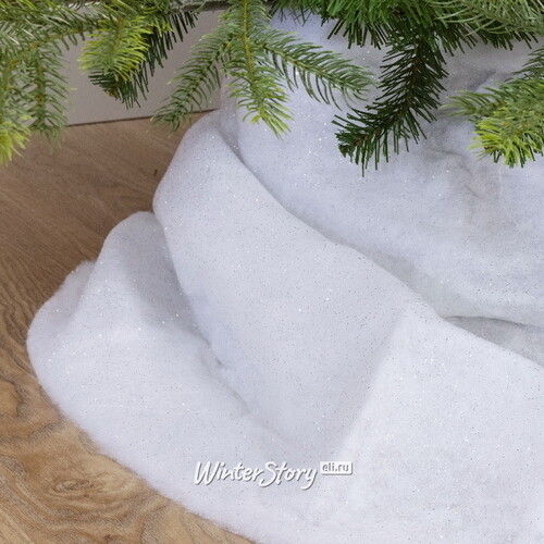 Покрывало Снежный Ковер с серебряной посыпкой 120*80 см Kaemingk