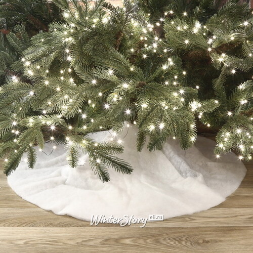 Юбка для елки Снежная с перламутровой посыпкой 100 см Kaemingk