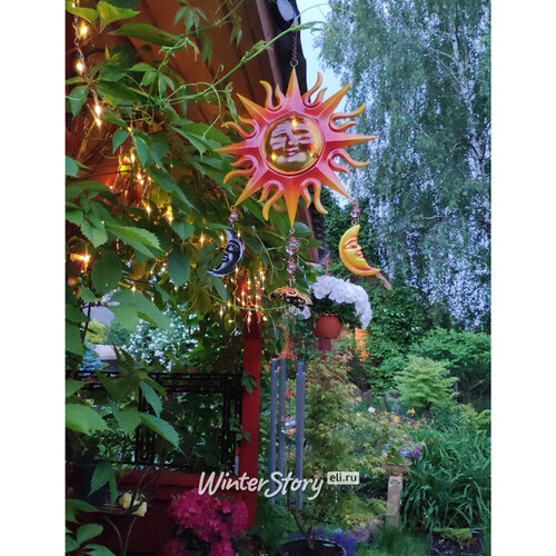 Декоративный садовый светильник Музыка ветра на солнечной батарее 95 см, IP44 Star Trading