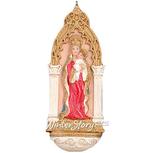 Елочная игрушка Мадонна с Младенцем 12*6 см, подвеска Holiday Classics
