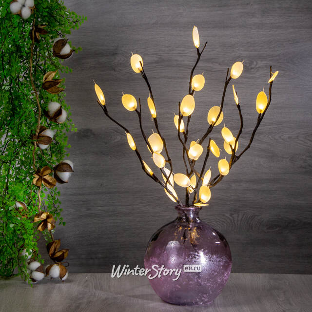 Светильник-цветок Лунария 50 см, на батарейках купить в интернет ...