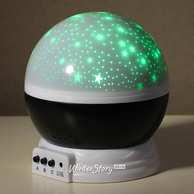 Декоративный светильник Starry Sky 13 см, теплый белый/разноцветный свет, на батарейках Kaemingk