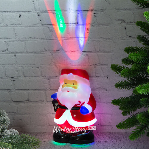 Новогодний светильник Мистер Санта 19 см, 20 м2, на батарейках, IP20 Kaemingk