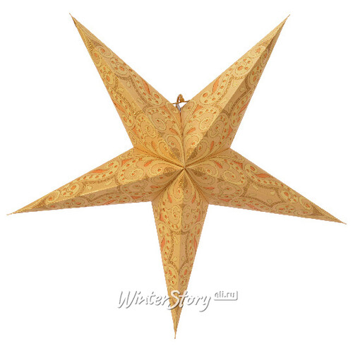 Светильник Звезда из бумаги Риа 60 см Kaemingk