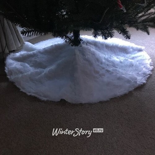 Светящаяся юбка для елки Snowy Lights 90 см, 47 теплых белых LED ламп Kaemingk
