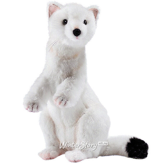 Мягкая игрушка Горностай белый 30 см Hansa Creation