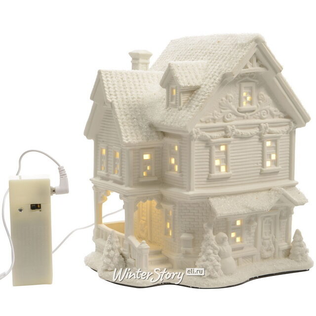 Светящаяся композиция Домик в Эдмундстоне 19*17 см, на батарейках Kaemingk