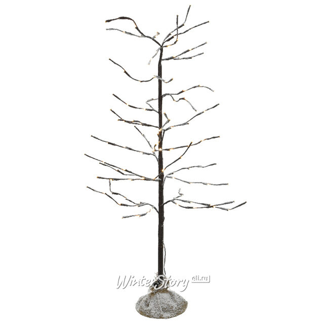 Светодиодное дерево Заснеженная Ористана 180 см, 248 теплых белых LED лампы Kaemingk