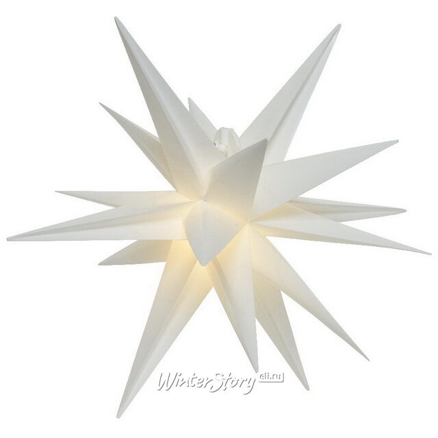 Подвесной светильник Звезда - Christmas in Zurich 75 см, теплая белая LED подсветка, IP44 Kaemingk