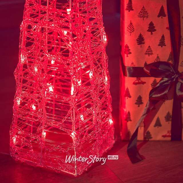 Светящаяся фигура Елка Cone Light 60 см, 30 разноцветных RGB LED ламп, IP44 Kaemingk (Кейминг)