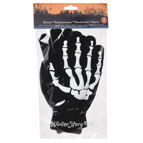 Перчатки Скелет на Хэллоуин Koopman