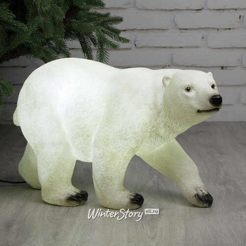 Светодиодная фигура Медведь Грегор - North Story 54 см, 8 LED ламп, IP44 Kaemingk
