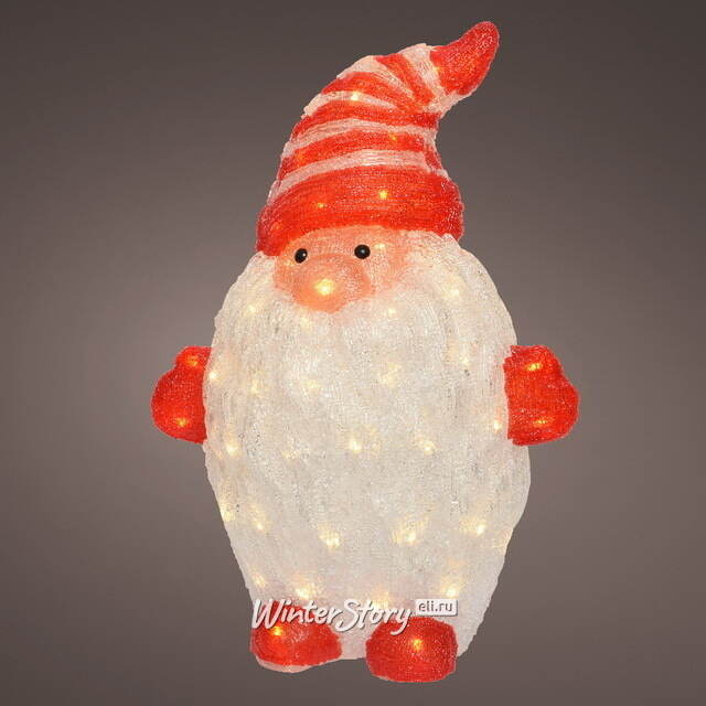 Светодиодная фигура Гном из деревушки Тюхерсфельд 66 см, 80 LED ламп, IP44 Kaemingk