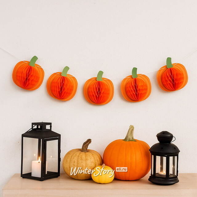 Гирлянда на Хэллоуин Тыквы Мистерио: Магический Ужин 2 м Koopman