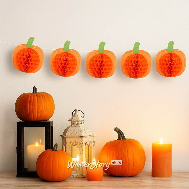 Гирлянда на Хэллоуин Тыквы Мистерио: Магический Ужин 2 м Koopman