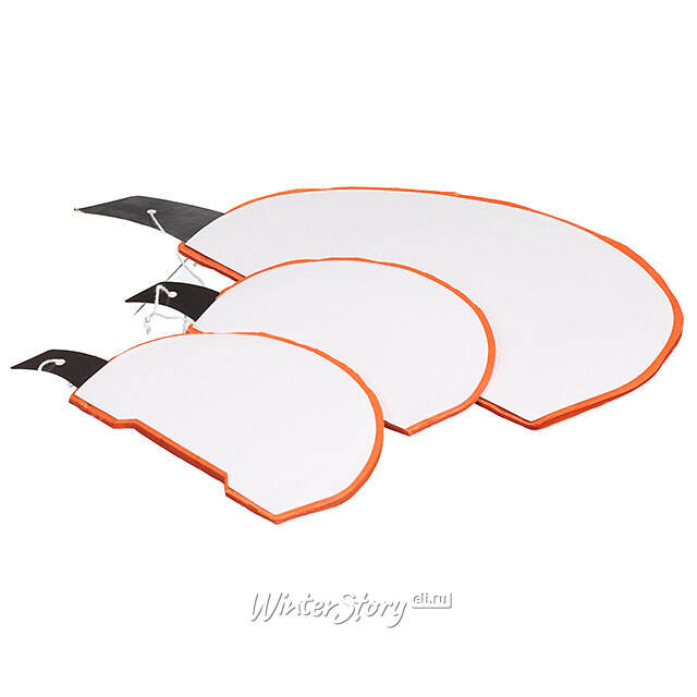 Набор бумажных подвесных украшений Тыквы 19-30 см, 3 шт Koopman