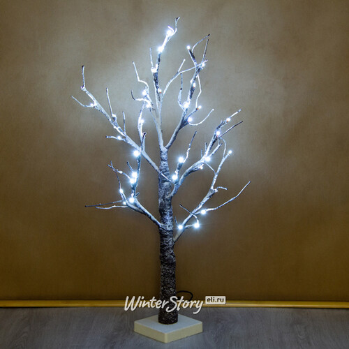 Светящееся дерево Заснеженное 60 см, 36 холодных белых LED ламп, IP44 Kaemingk